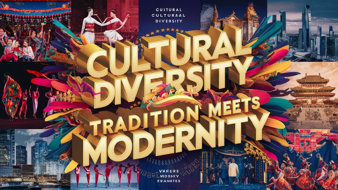 Cultural Diversity, Tradition Meets Modernity.