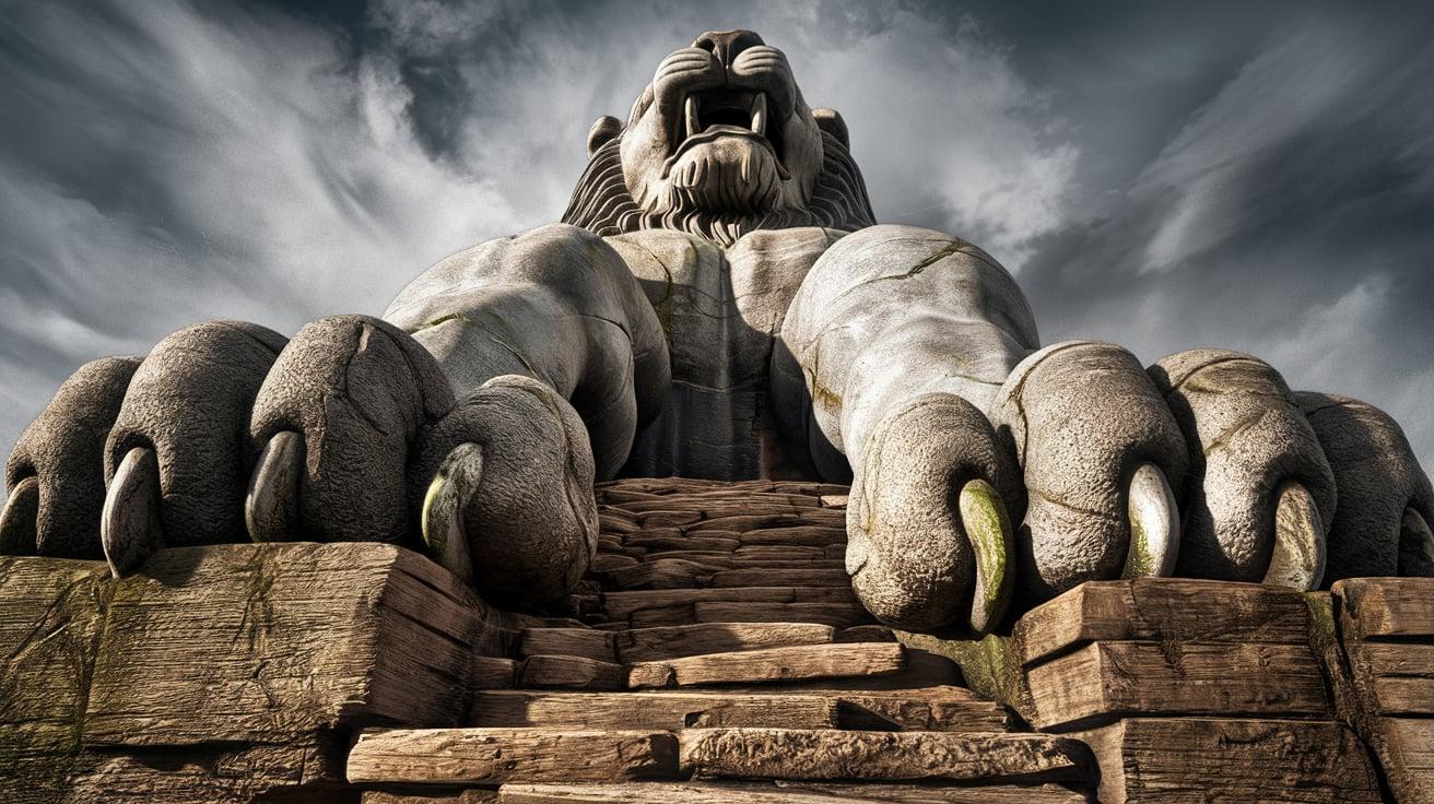 The Lion’s Gate.