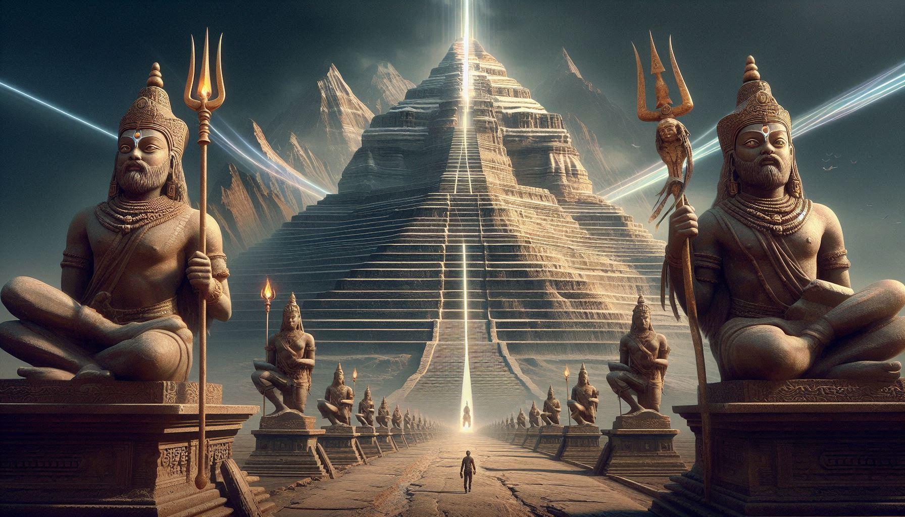 The Sacred Geometry and Perfect Pyramid Shape