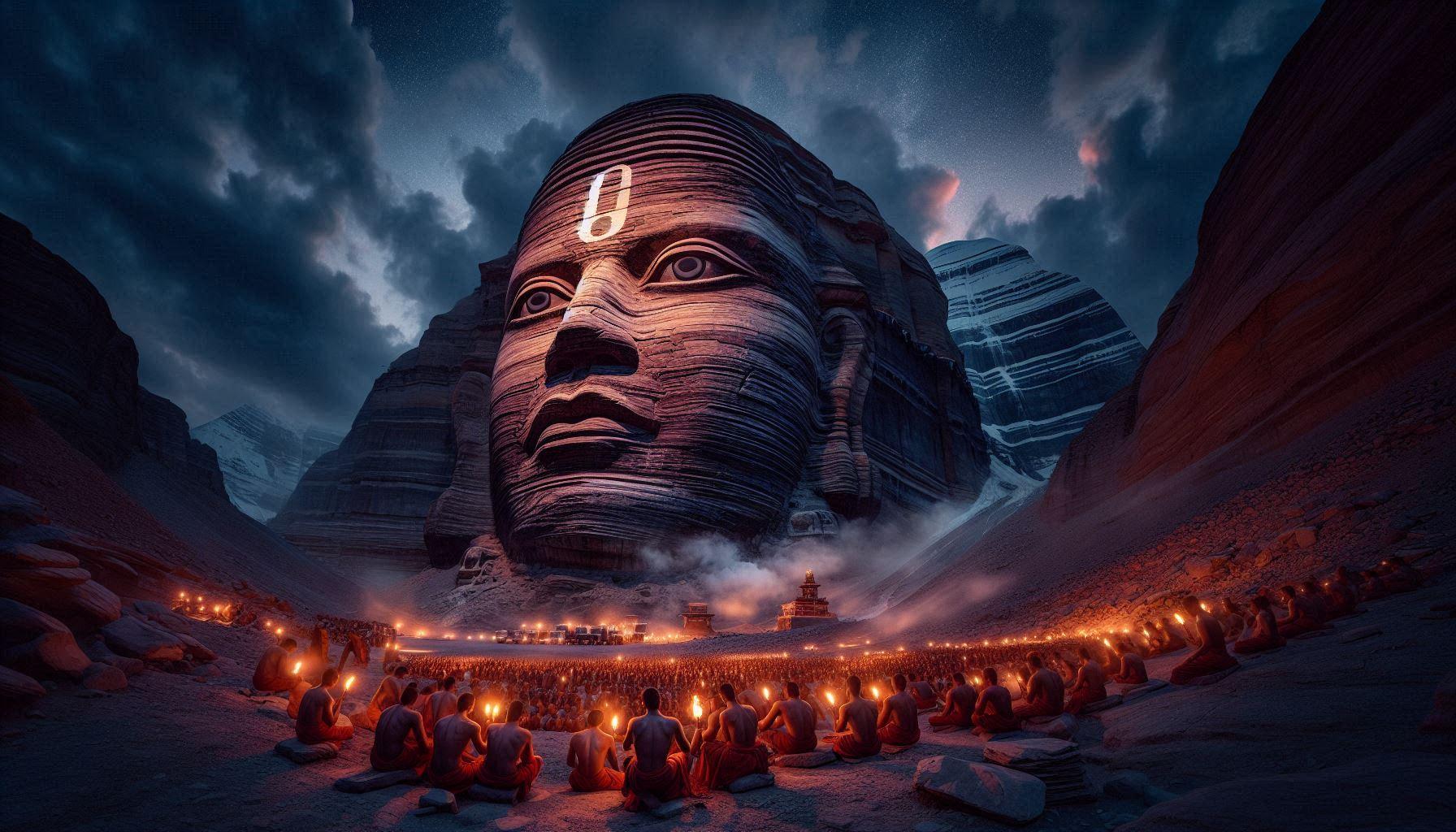 The Enigmatic Shiva Face on the Mountain