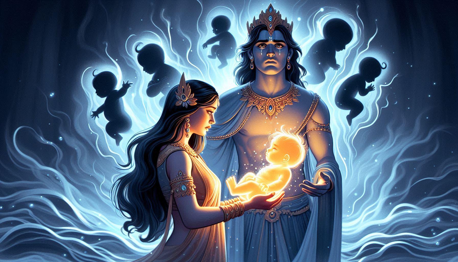 The Birth of Shakuntala. 