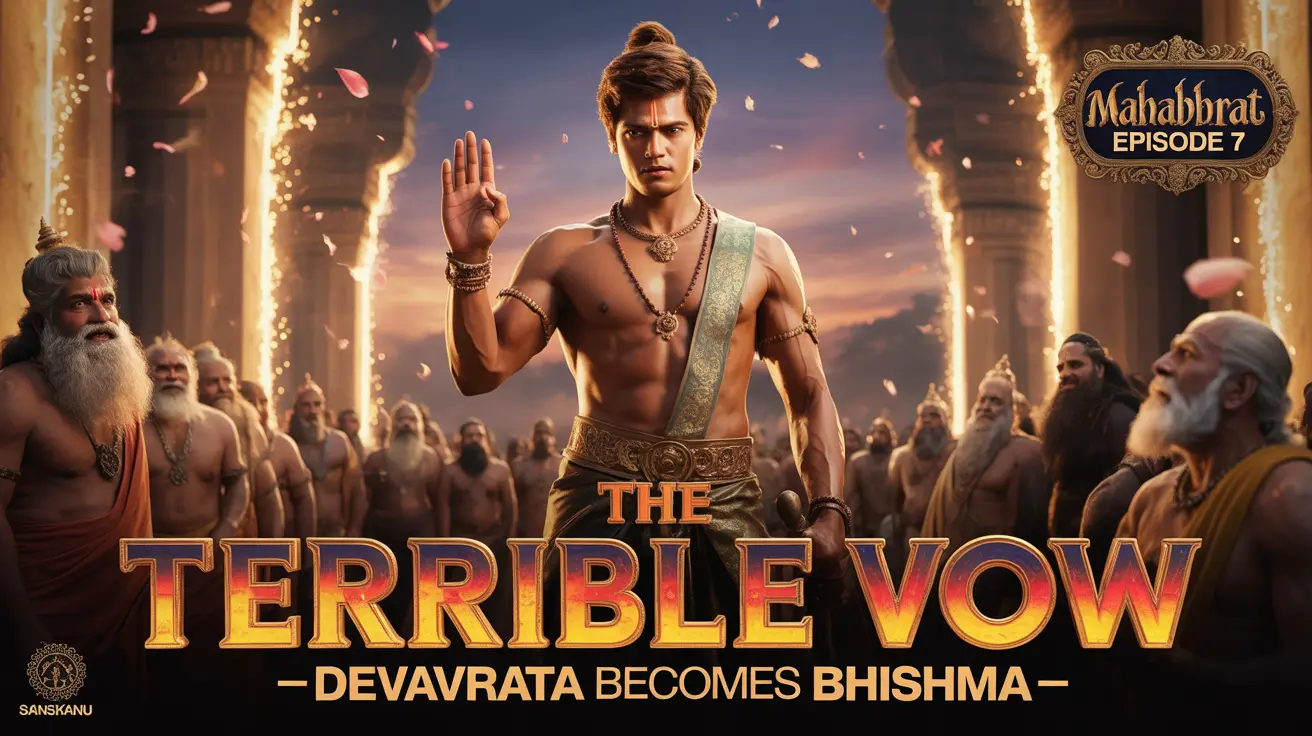 Mahabharat Episode 7: Devavrata Becomes Bhishma