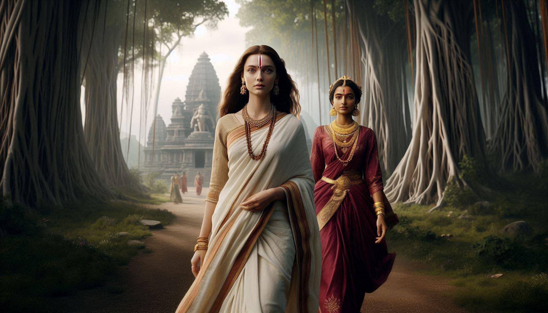 Devyani and Sharmishtha. 