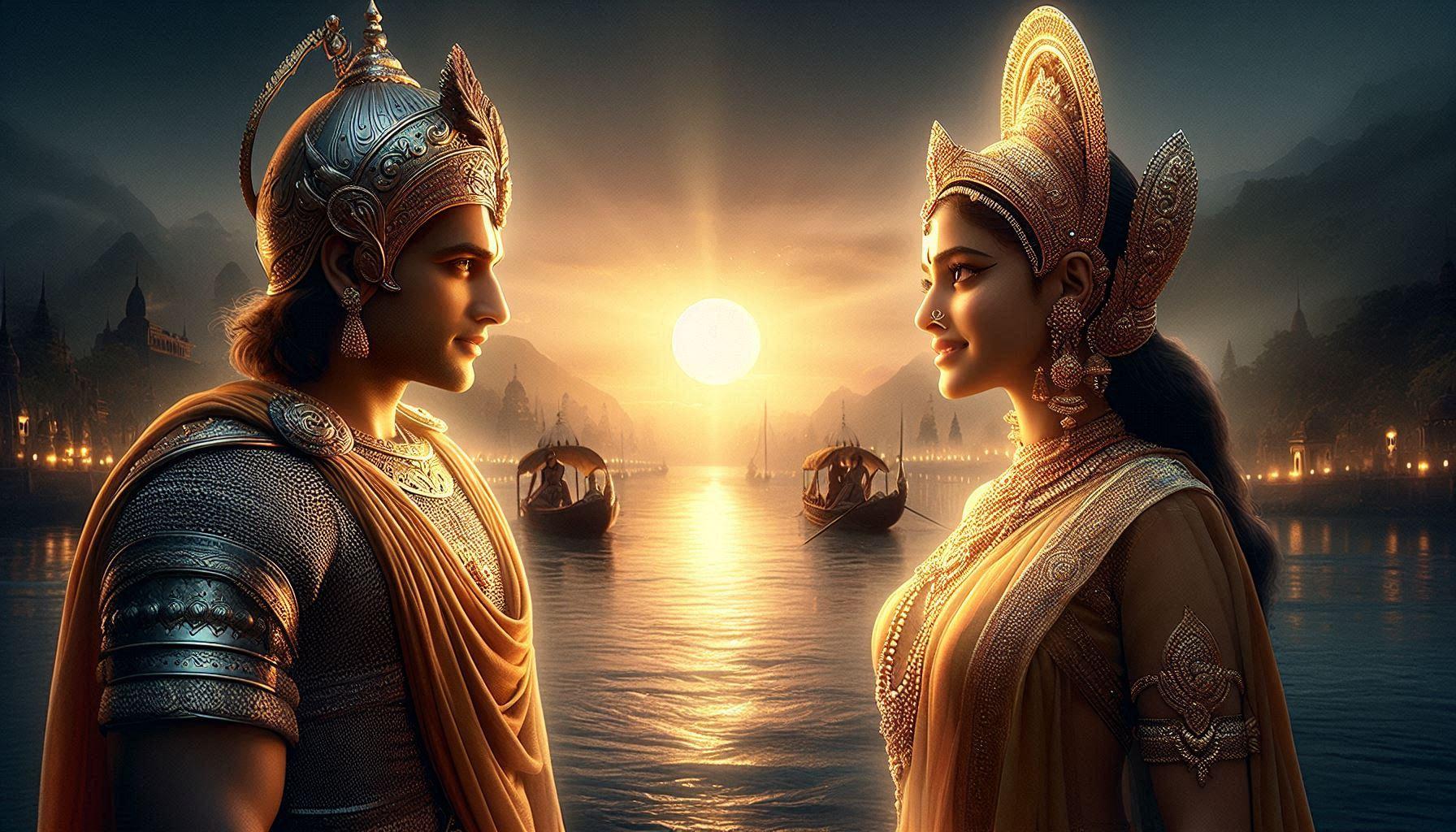 Shakuntala and the Birth of Bharata