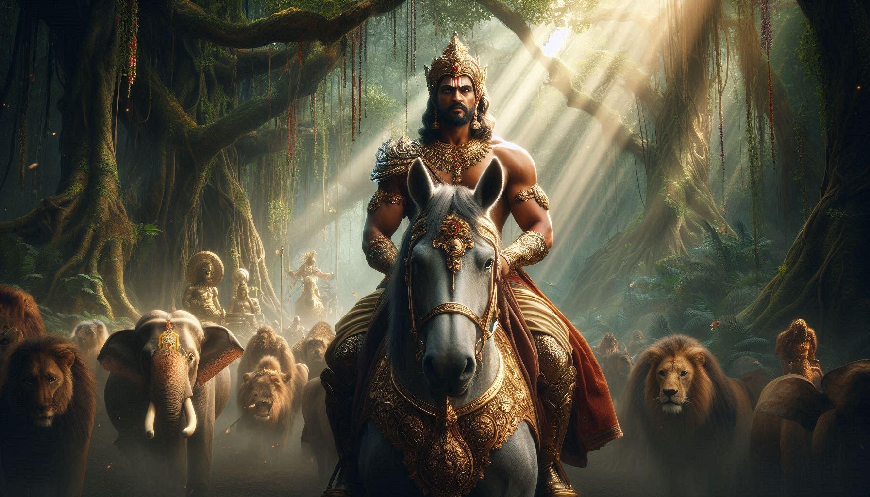 King Sudhyumna’s Transformation. 