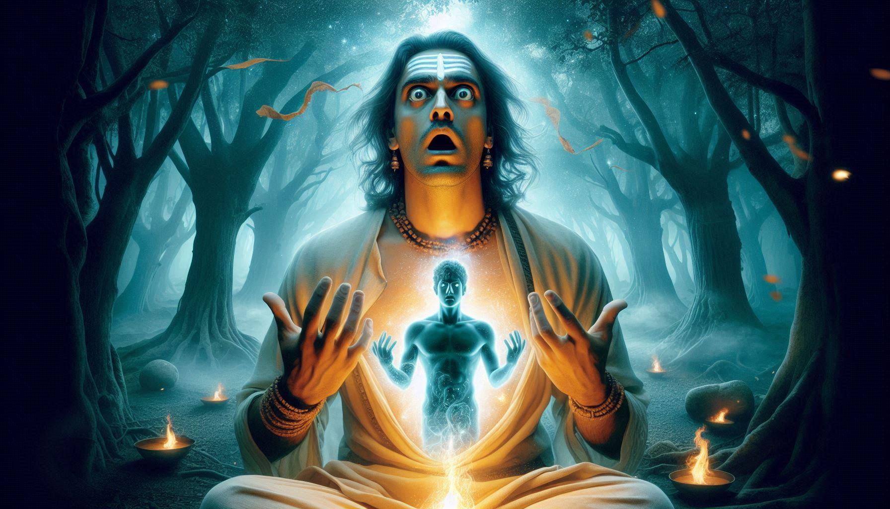 Kacha Learns the Sanjeevini Mantra.