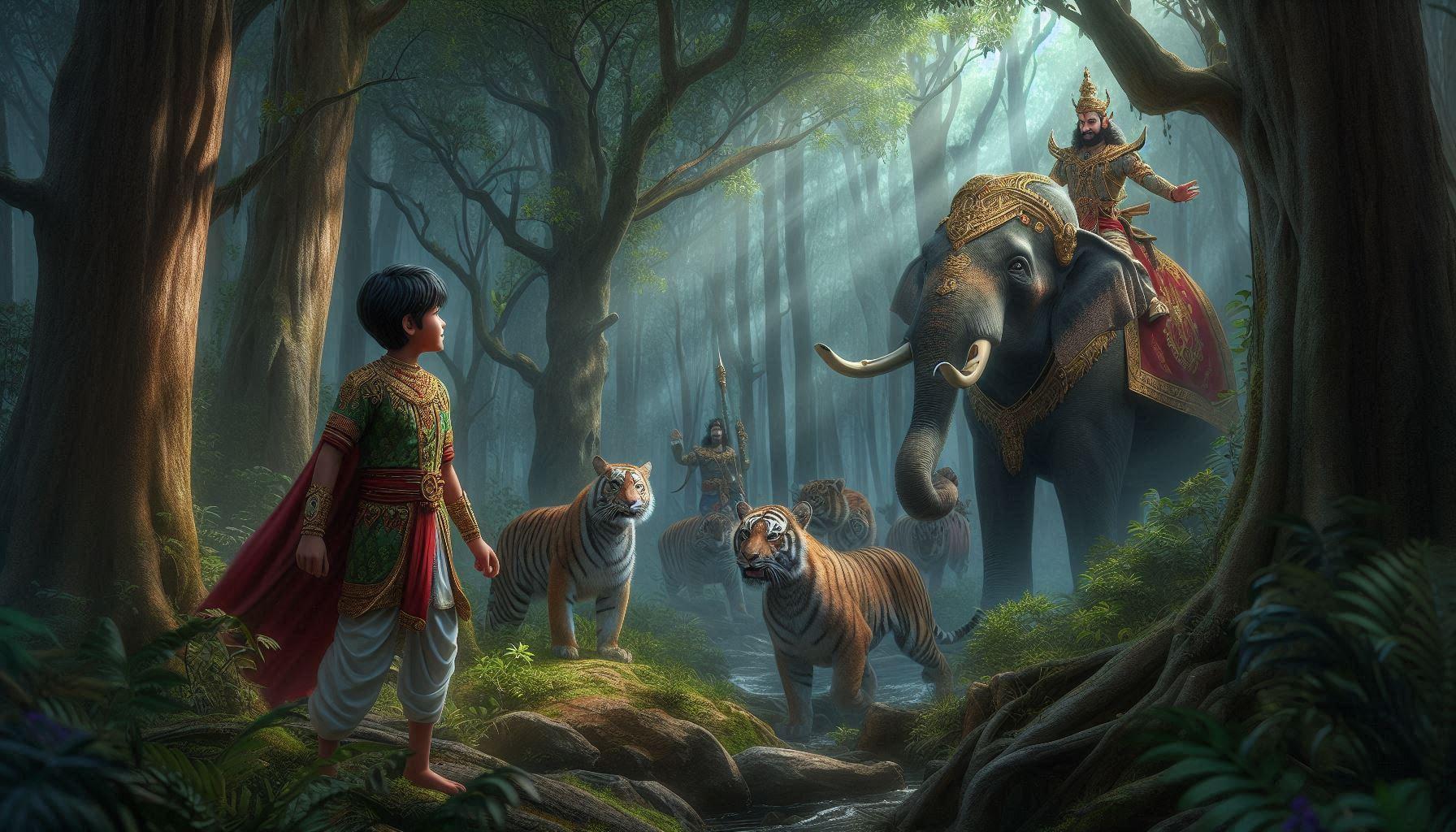 Shakuntala and the Birth of Bharata