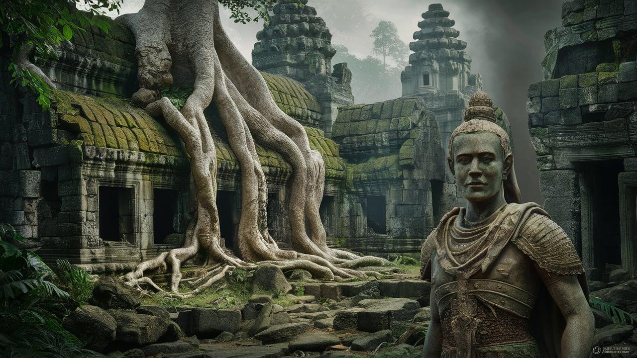 The Sudden Decline of the Angkor Empire