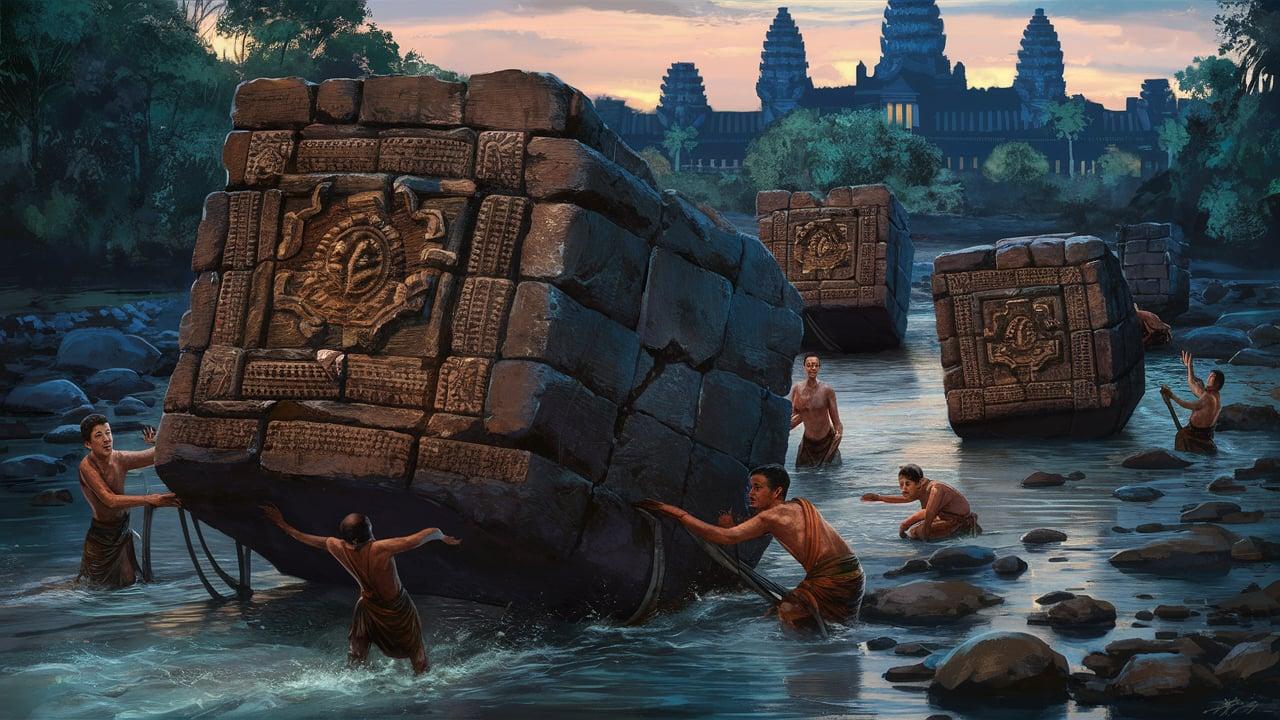 The Floating Stones of Angkor Wat