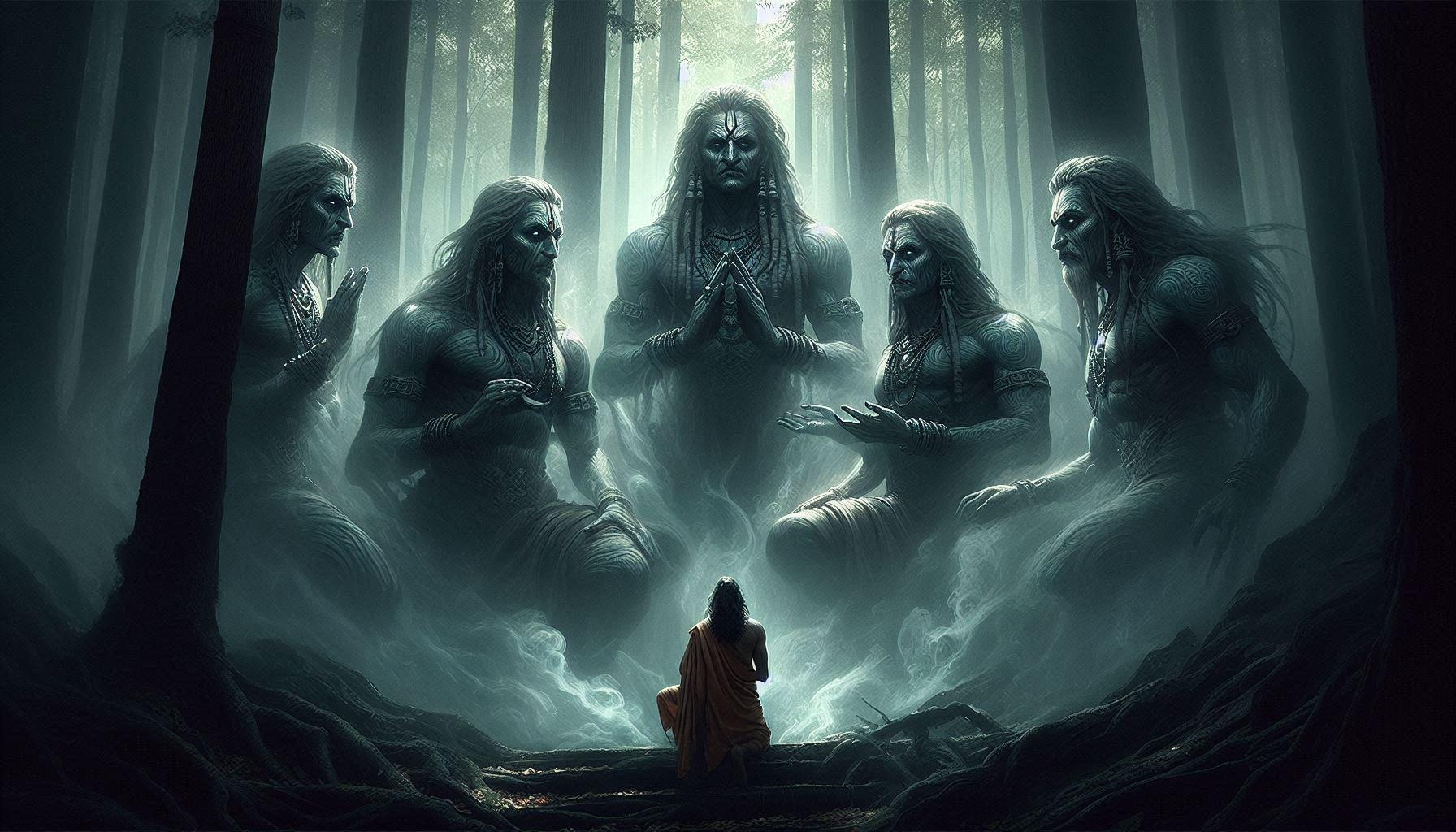 The Role of Dharma Daivas, Guardians of the Temple.