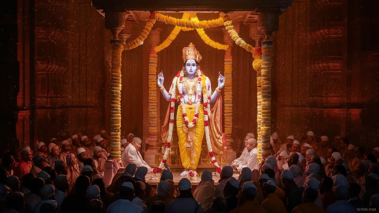 The Sudden Appearance of the Dwarkadhish Idol - A Miracle of Divine Intervention