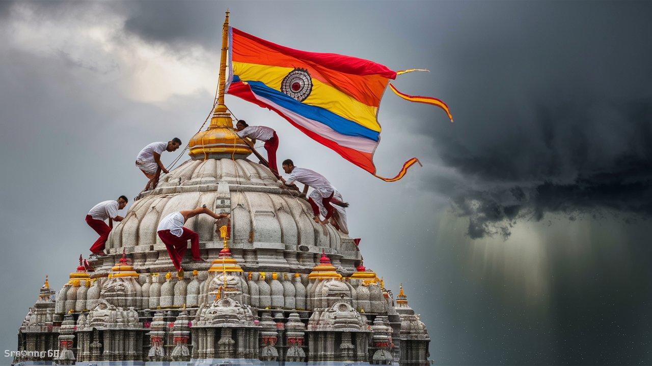 The Temple’s Non-Decomposing Flag