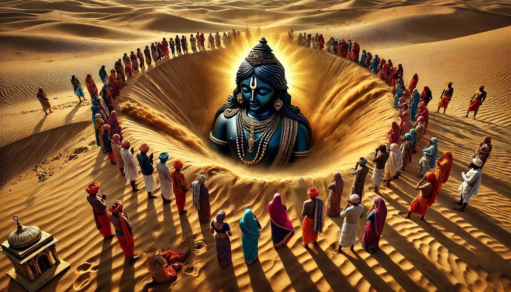 The Miraculous Appearance of the Idol