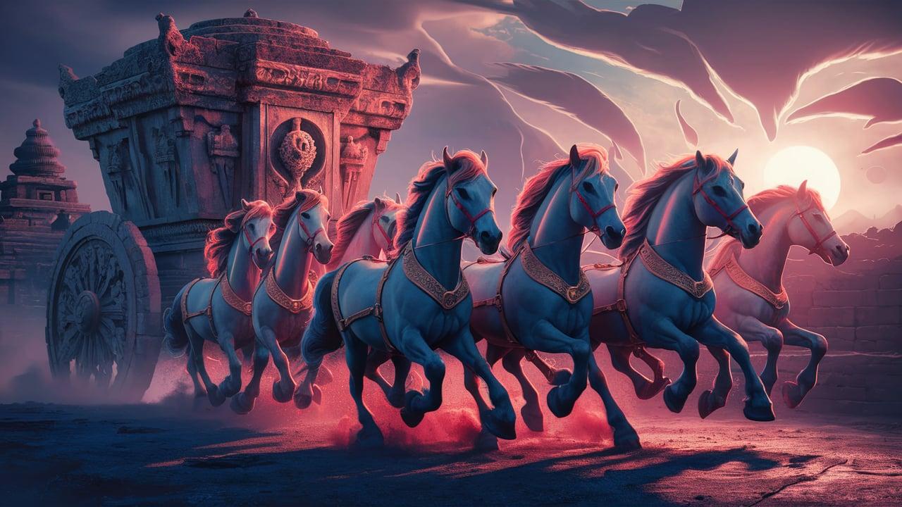 The Vanishing Chariot and Horses