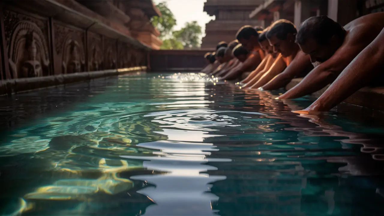 The Sacred Water Tank