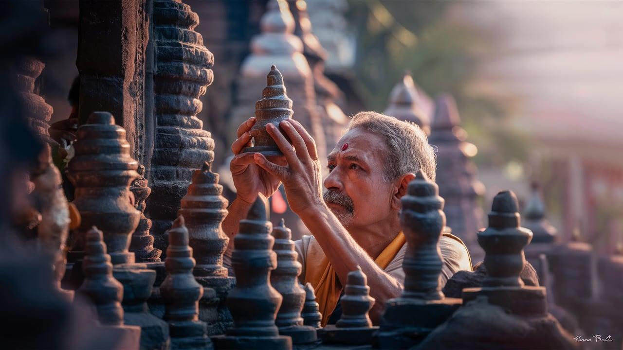 The Ritual of Linga Installation