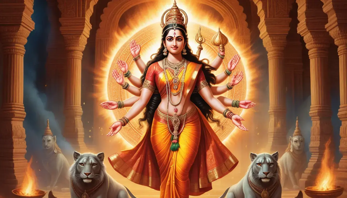 Legend of Goddess Meenakshi: The Divine Birth and Marriage