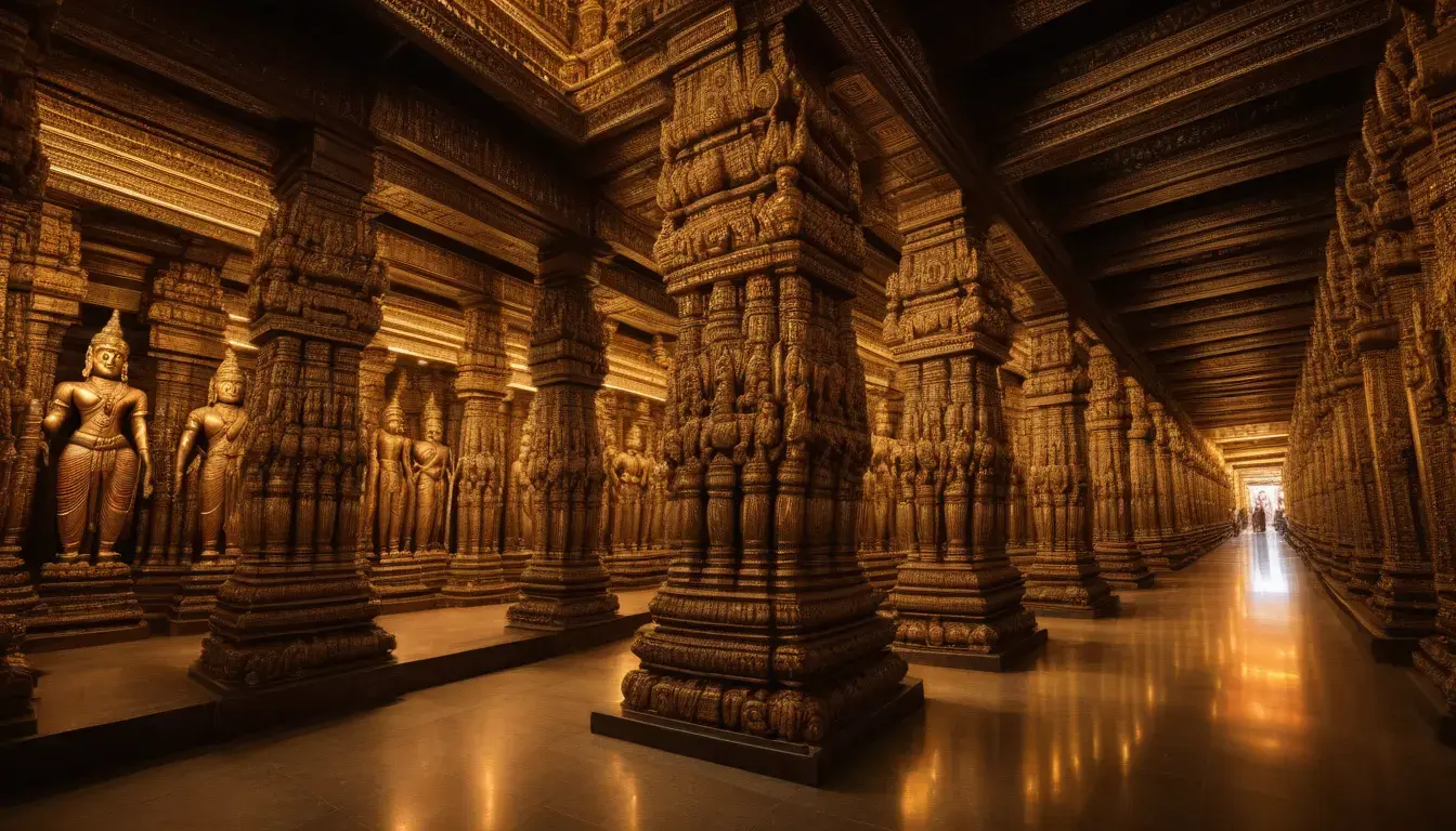 The Architectural Wonder: The Thousand Pillars Hall