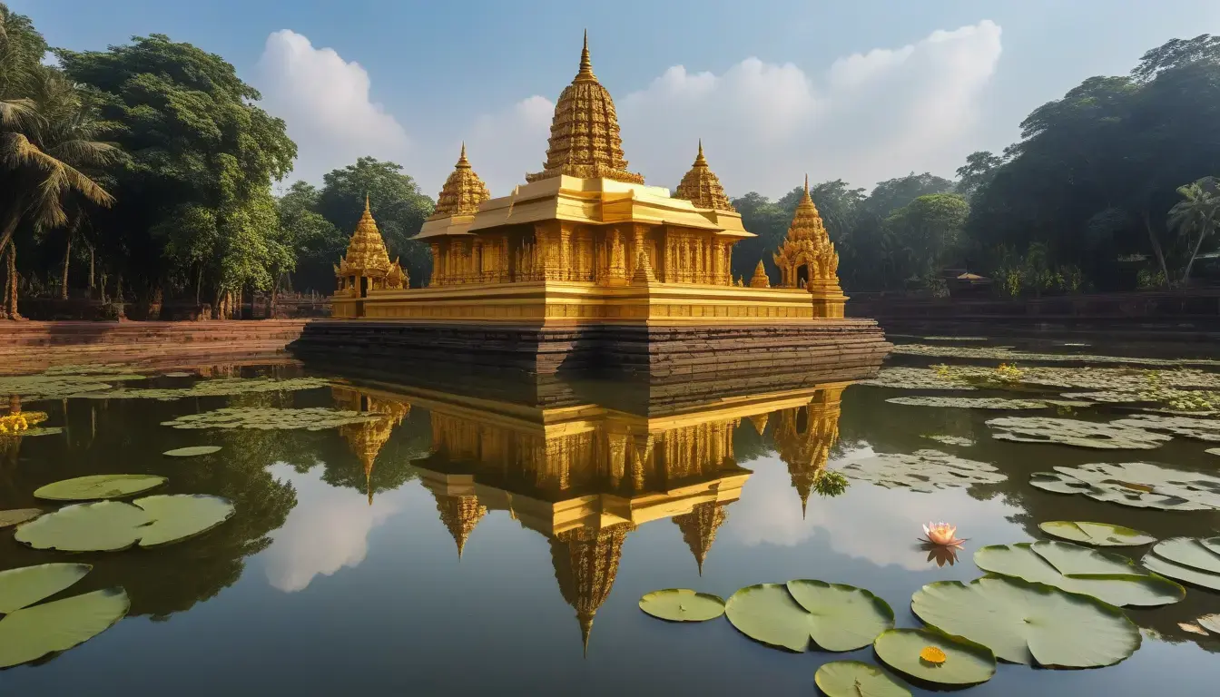 Potramarai Kulam: The Sacred Golden Lotus Pond