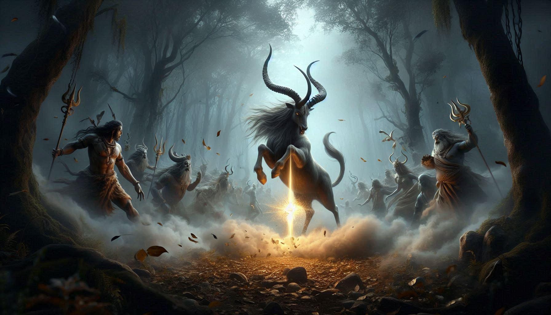 The Antelope Avatar of Shiva