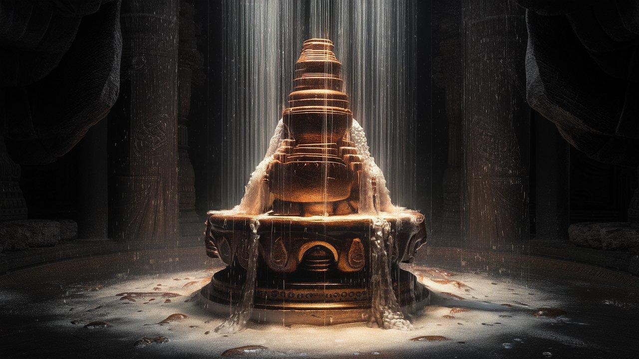 The Jyotirlinga and Its Endless Depth – A Gateway to Infinity