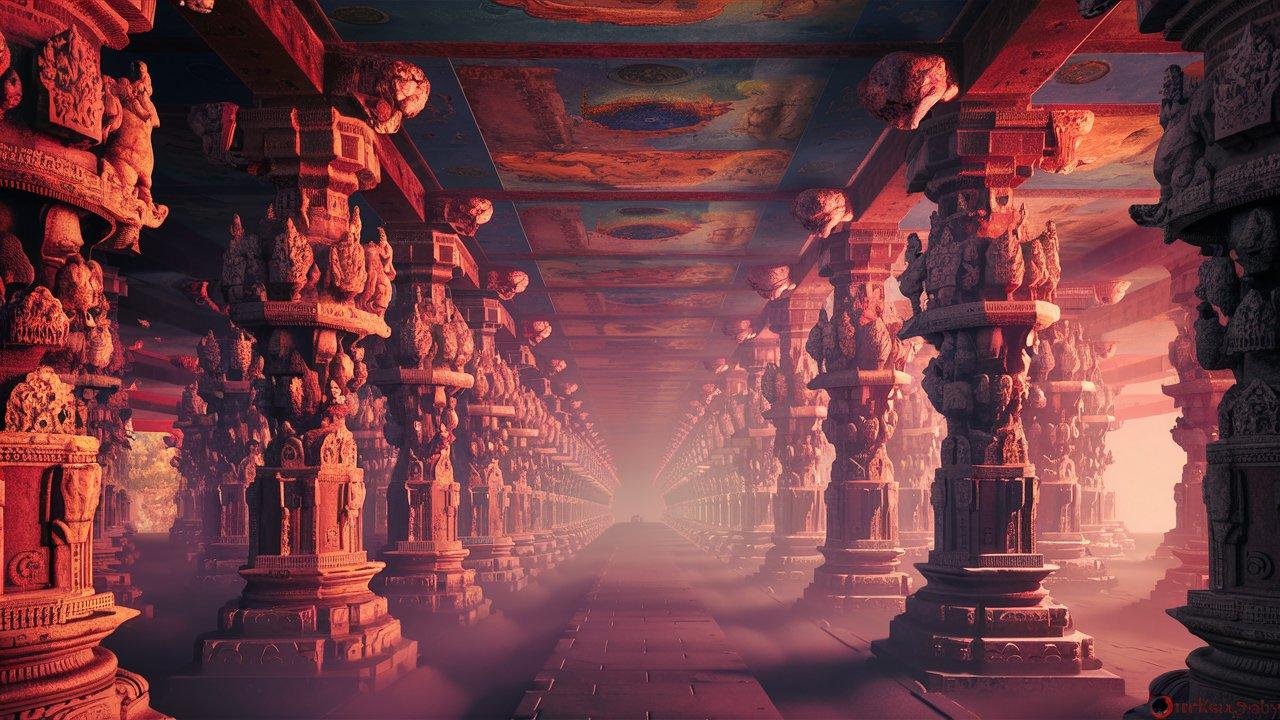 The Corridor That Seems to Stretch Forever – The Path to the Divine