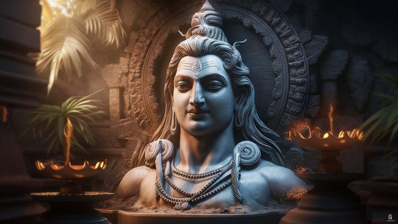 The Unmelting Idol of Lord Shiva – Frozen in Time