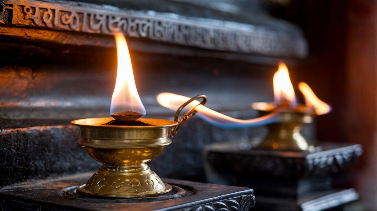 The Temple’s Eternal Flame.