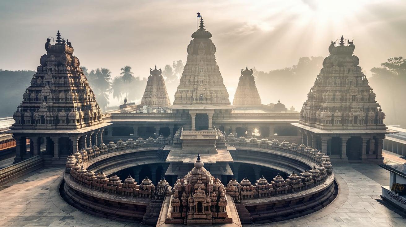 Enigma of the Temple’s Layout.