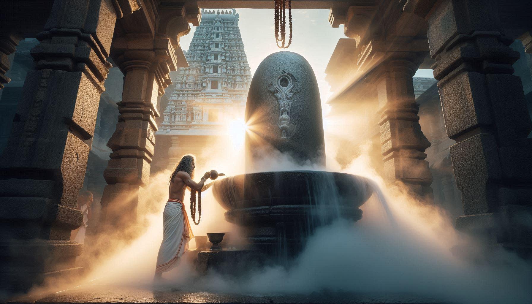 The Changing Colors of the Lingam.