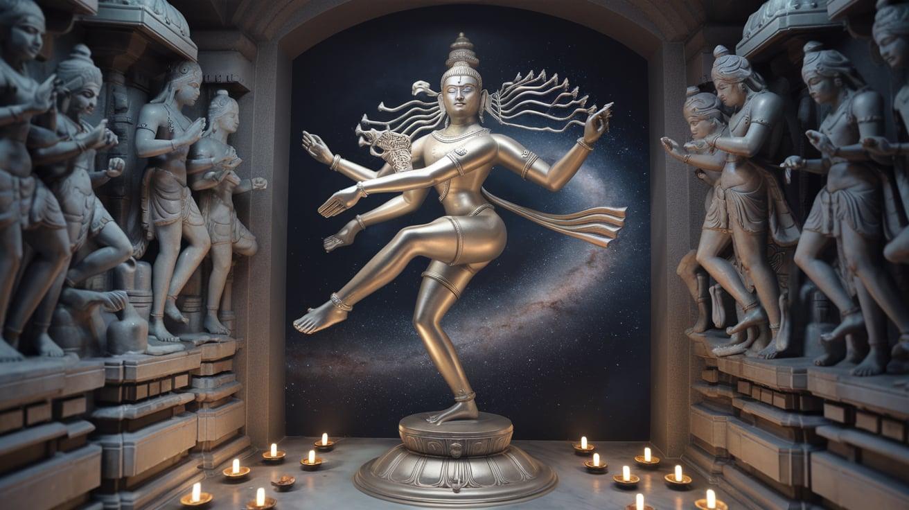 The Gravity-Defying Nataraja Idol.