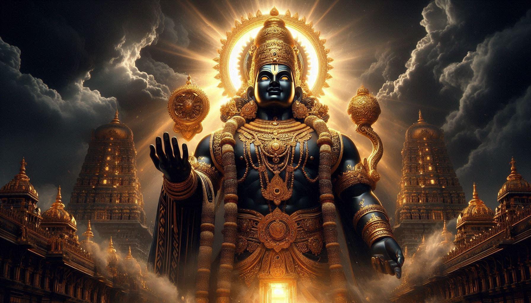 Lord Venkateswara’s Divine Appearance.