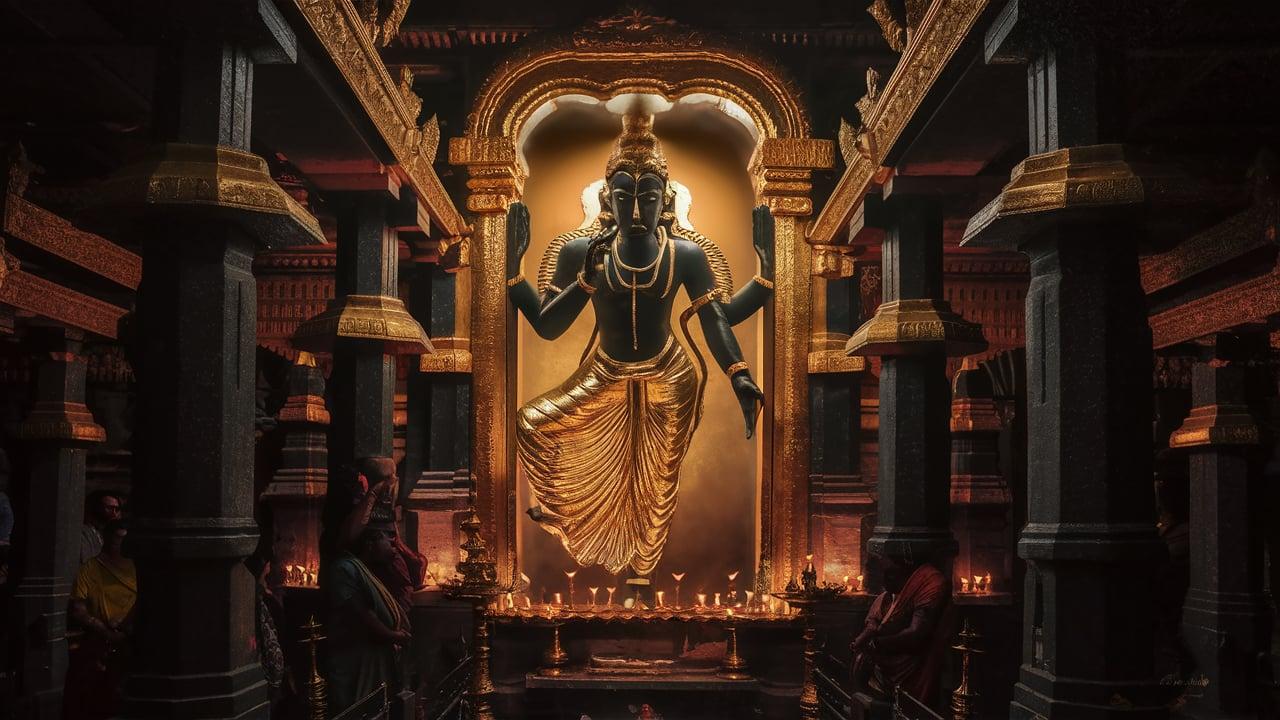 The Divine Walk of Lord Venkateswara