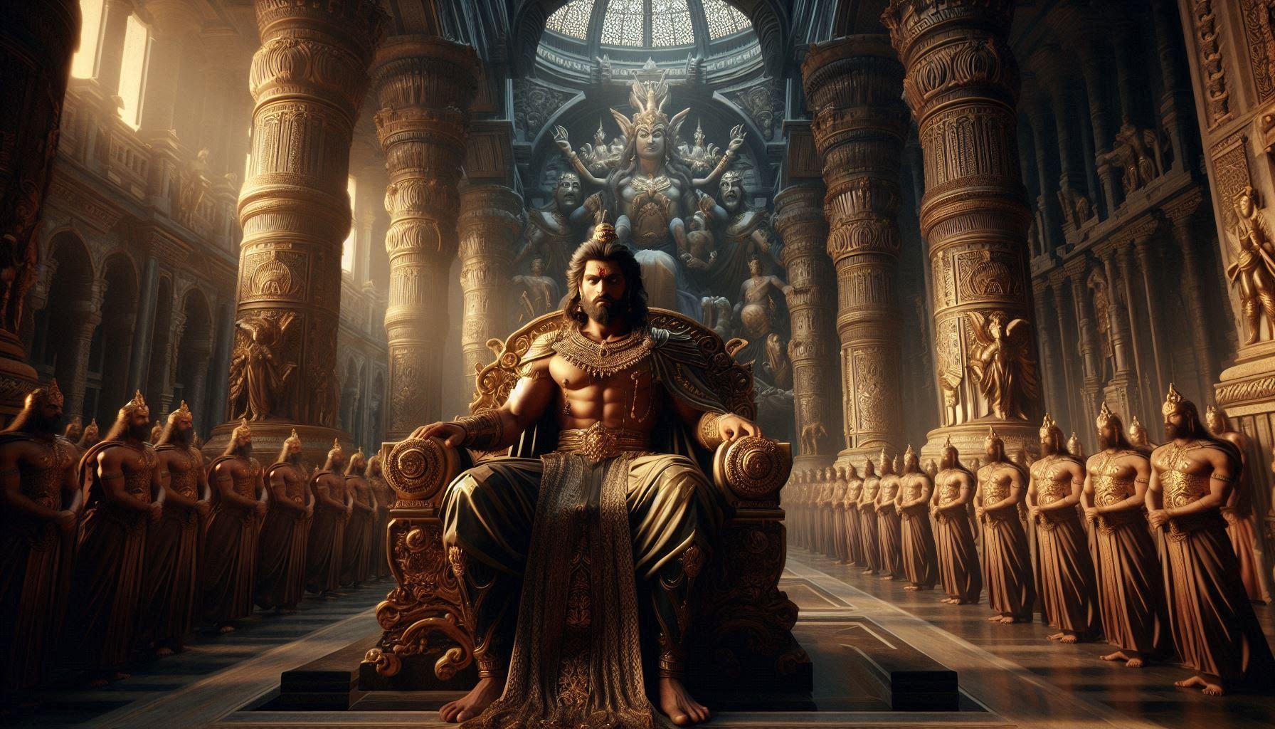 The Legend of Trivikrama, The Celestial Drama.