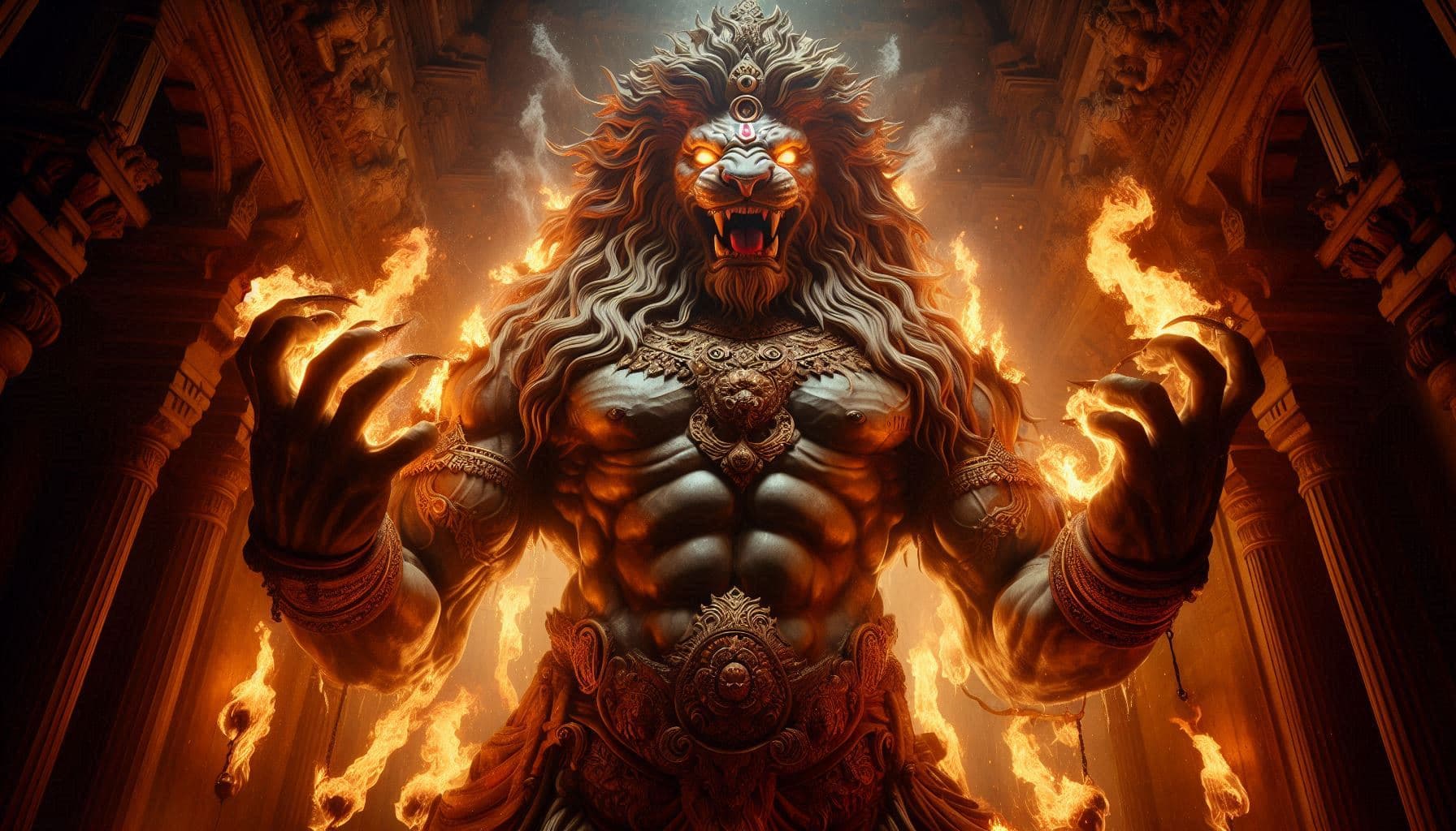 The Divine Forms of Narasimha.