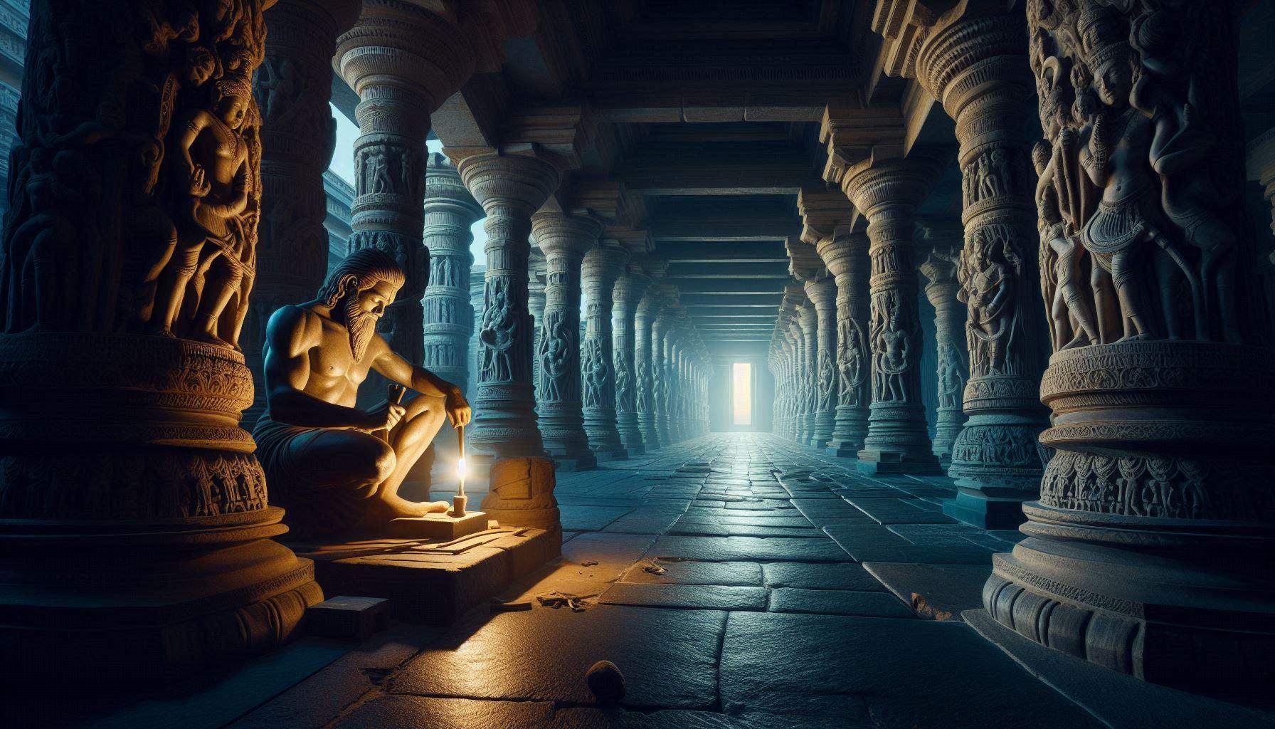 Thousand Pillar Temple, Warangal, A Symphony in Stone.